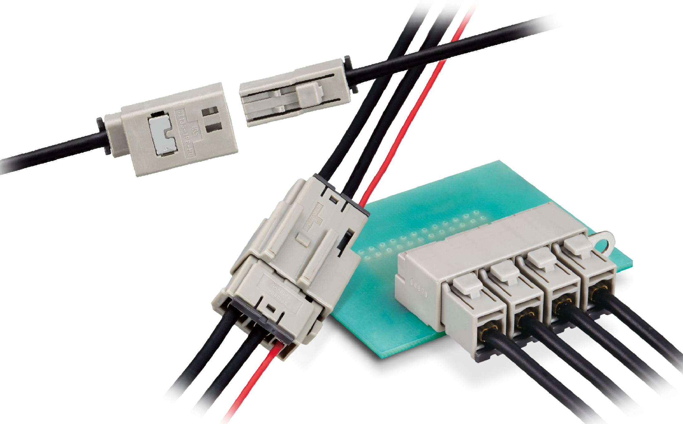 GT13S-1/1/1/1PP-DS Hirose Automotive Connectors | Heilind
